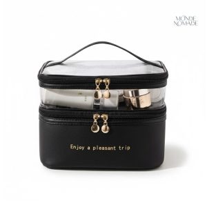 Étui souple pour maquillage et accessoires de voyage
