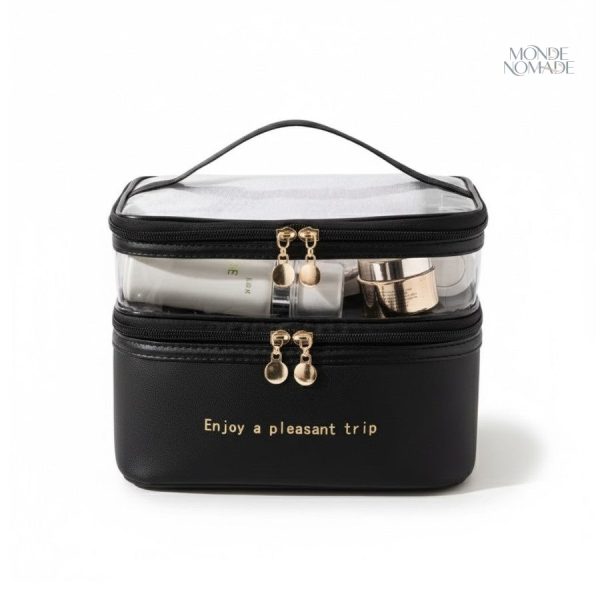 Étui souple pour maquillage et accessoires de voyage