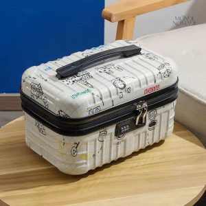 Étui de maquillage avec système de fermeture à code sécurisé