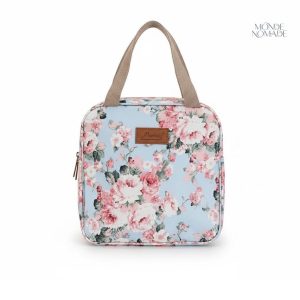 Vanity souple de voyage Fleur, pratique et élégant
