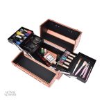 Vanity de maquillage avec rangements pratiques