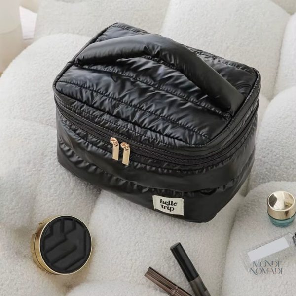 Vanity Case pratique, matelassé et tendance