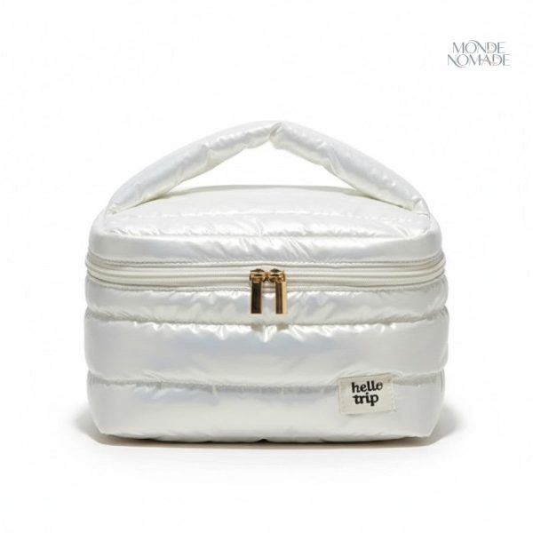 Vanity Case tendance, style puffer et chic