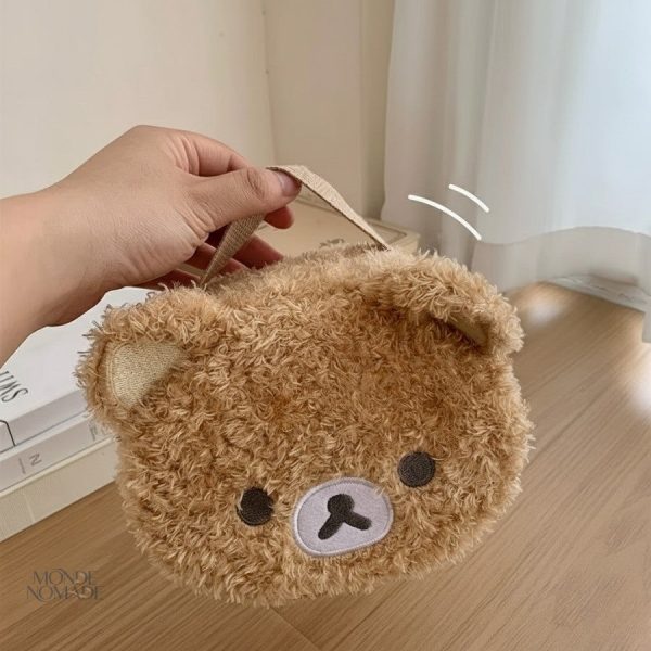 Vanity Peluche, couverture douce pour rangement d’accessoires