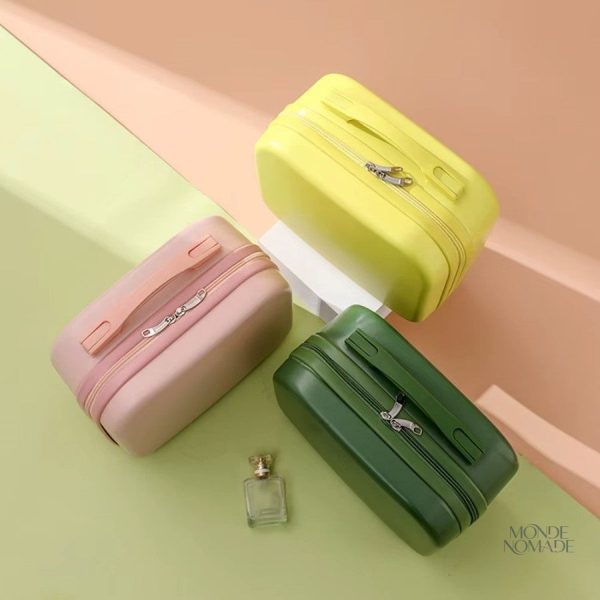 Vanity case durable, parfait pour les déplacements quotidiens
