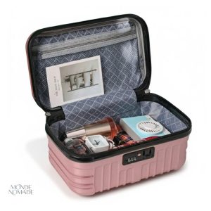 Accessoire de voyage pratique et sécurisé pour cosmétiques