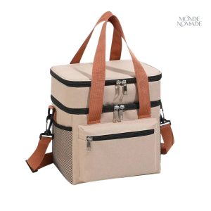 Vanity souple avec compartiment pour rangement pratique