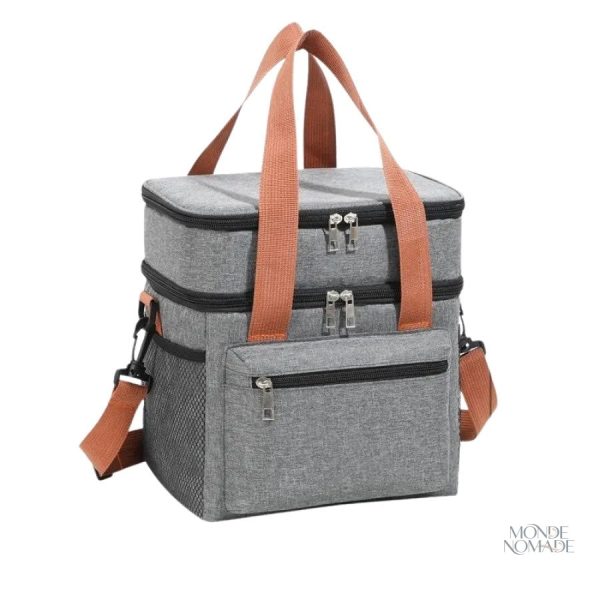 Vanity case flexible avec espace de rangement organisé