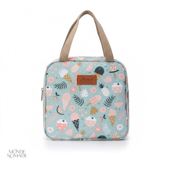 Vanity Voyage Souple Motif Glaces d'Été
