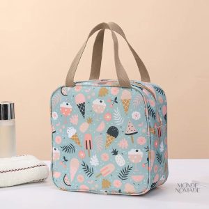 Vanity Case avec design glaces colorées d'été