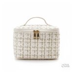 Trousse de maquillage en tissu chic
