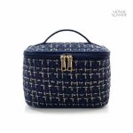 Trousse à cosmétiques en tweed