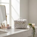 Vanity case pratique avec motifs de cerises