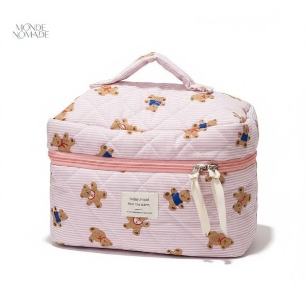 Vanity case coloré oursons doux